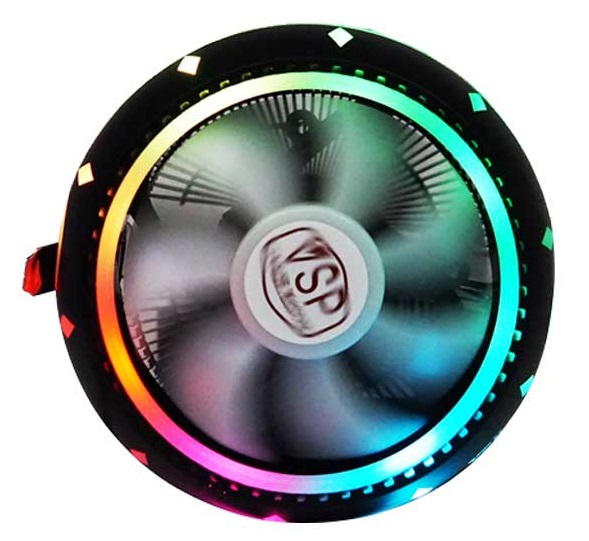 Fan CPU VSP Cooler - LED RGB
